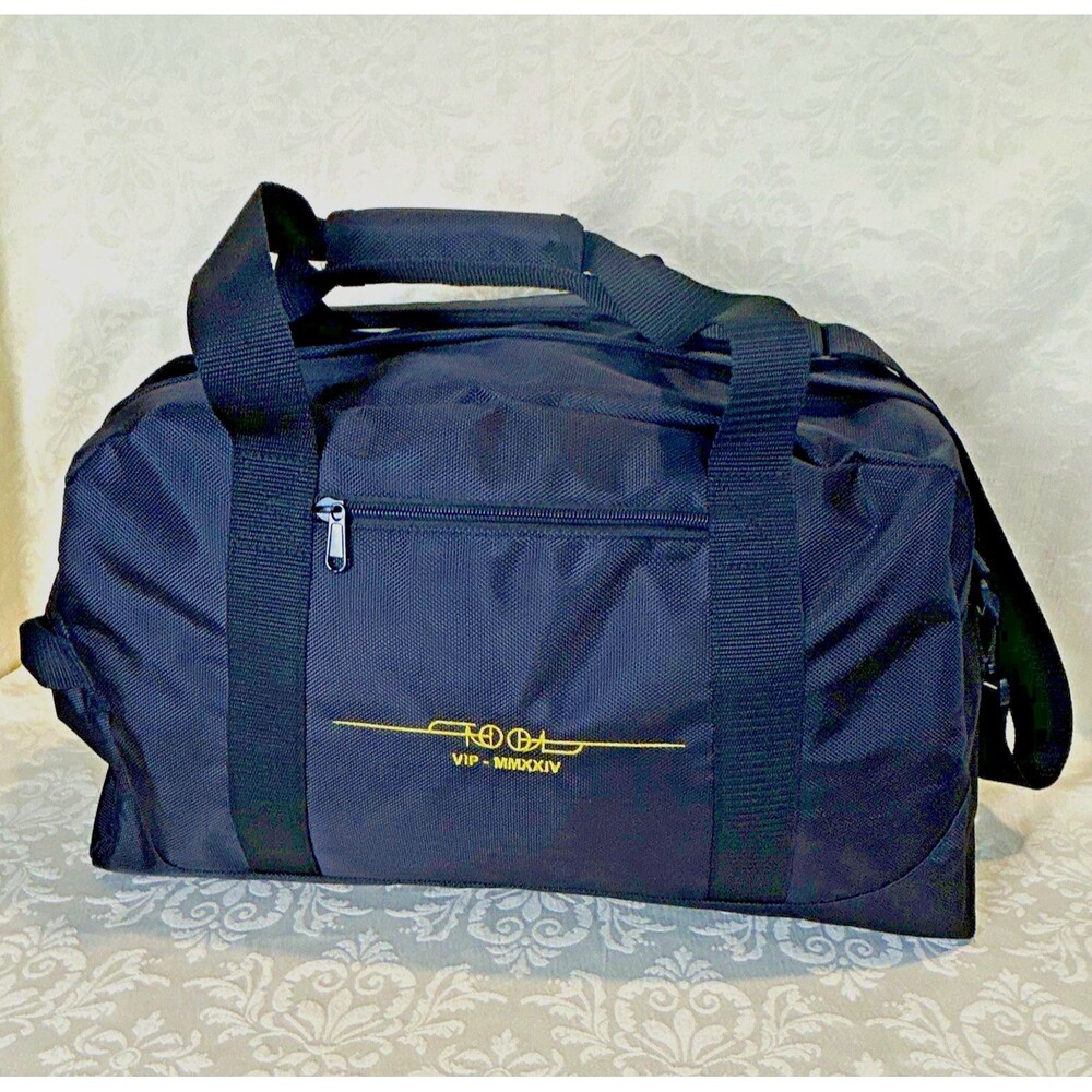 TOOL Band 2024 VIP Tour Duffle Bag Black Gym Travel Weekend Shoulder Bag MMXXIV